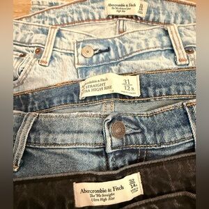 Abercrombie & Fitch Blue Denim Jeans